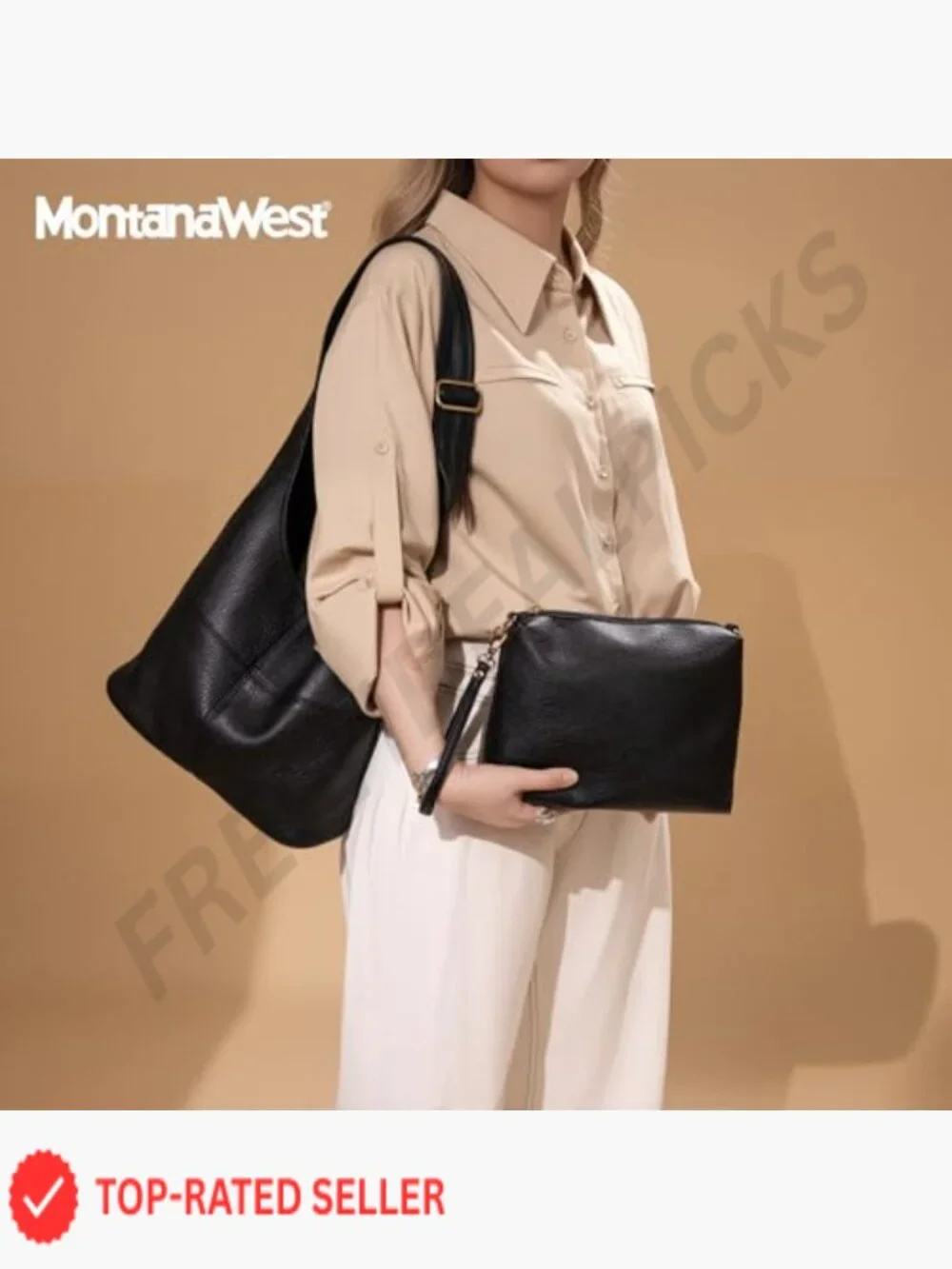 Ultra Soft Slouchy Hobo Bag Faux Leather Adjustable Strap Handbag Magnetic